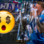 Esquiadora provoca aterradora avalancha y queda atrapada con su perrito